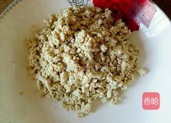 荠菜豆腐馅的做法图解4