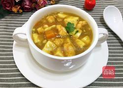 咖喱虾仁豆腐的做法图解13