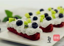 女皇的下午茶の百变红丝绒的做法图解11