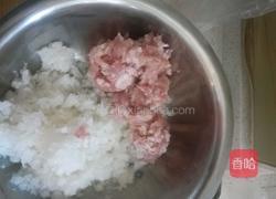 白萝卜猪肉饺子的做法图解4