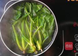 补铁食谱菠菜煎饼的做法图解3