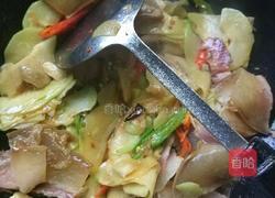 腊肉炒佛手瓜的做法图解4