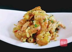 脆皮虾仁的做法图解3