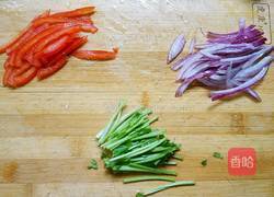 VIP名厨课菜品试做～炒烤羊肉的做法图解3