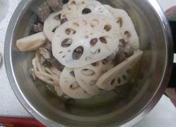 红豆莲藕炖牛肉
