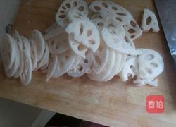 红豆莲藕炖牛肉的做法图解1