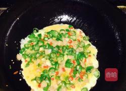 尖椒火腿炒蛋的做法图解3