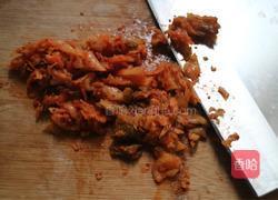 韩式辣白菜炒饭的做法图解1
