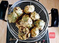 茼蒿丸子的做法图解9