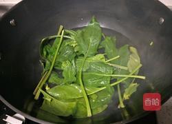 菠菜厚蛋烧的做法图解2