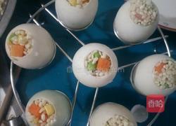 五彩糯米蛋的做法图解3