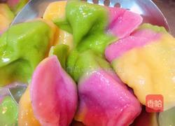 三色饺子的做法图解12