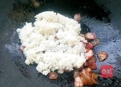 腊肠鸡蛋炒饭的做法图解6