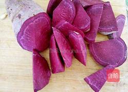 蜂蜜紫薯酸奶的做法图解1