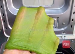 抹茶麻薯夹心软欧包的做法图解3