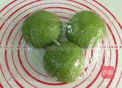 抹茶麻薯夹心软欧包的做法图解11