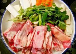 鲁菜大师蒋家菜秘制酱烧羊排萝卜的做法图解1