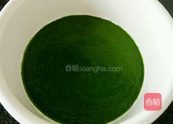 胡萝卜肉馅翡翠饺子的做法图解5