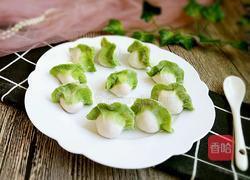 胡萝卜肉馅翡翠饺子的做法图解26