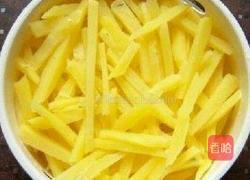 油炸薯条的做法图解4