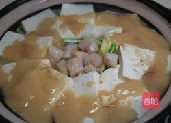瑶柱沁白菜豆腐的做法图解8