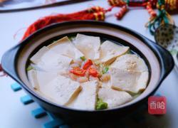 瑶柱沁白菜豆腐的做法图解10