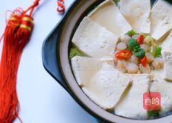 瑶柱沁白菜豆腐的做法图解12
