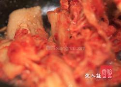 韩式辣白菜豆腐汤的做法图解6