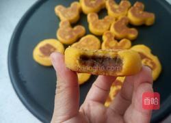 奶香豆沙南瓜饼的做法图解14