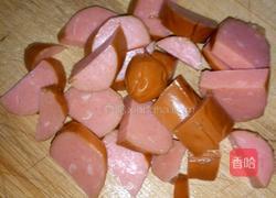 鸡蛋火腿炒豆芽的做法图解3