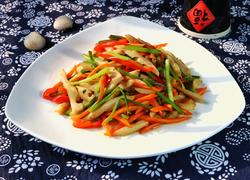 芹菜炒藕丝
