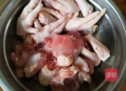 红烧二鸡肉的做法图解1