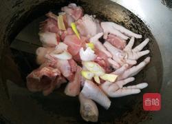 红烧二鸡肉的做法图解3