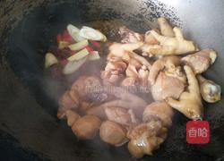 红烧二鸡肉的做法图解6