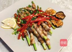 烤芦笋猪肉卷的做法图解8