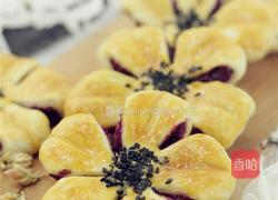 紫薯蝴蝶酥：一款好吃不贵的保健佳品的做法图解11