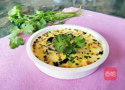 香菇火腿蒸鸡蛋的做法图解7