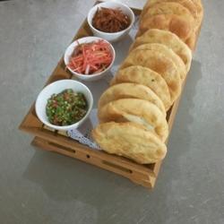 陕西关中油饼卷菜的做法[图]