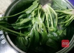 凉拌菠菜粉条黑木耳的做法图解3