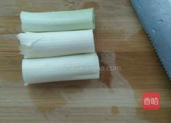 葱丝炝拌干豆腐丝的做法图解3