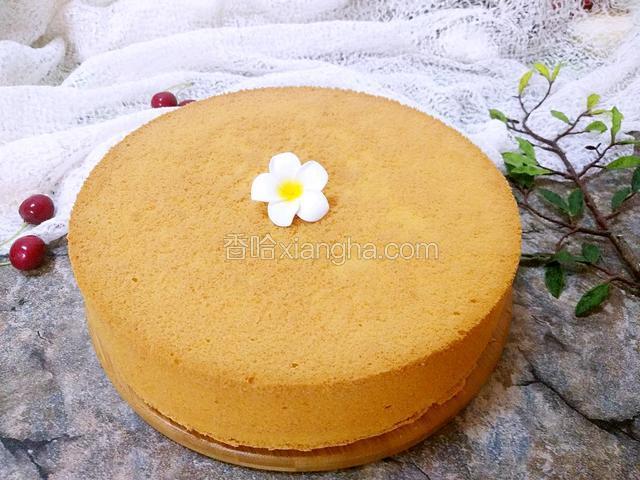 十寸戚风蛋糕