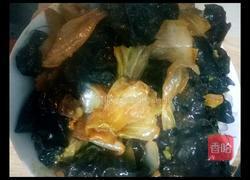白菜木耳炒肉的做法图解5