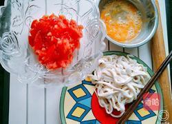 番茄鸡蛋手工面的做法图解5