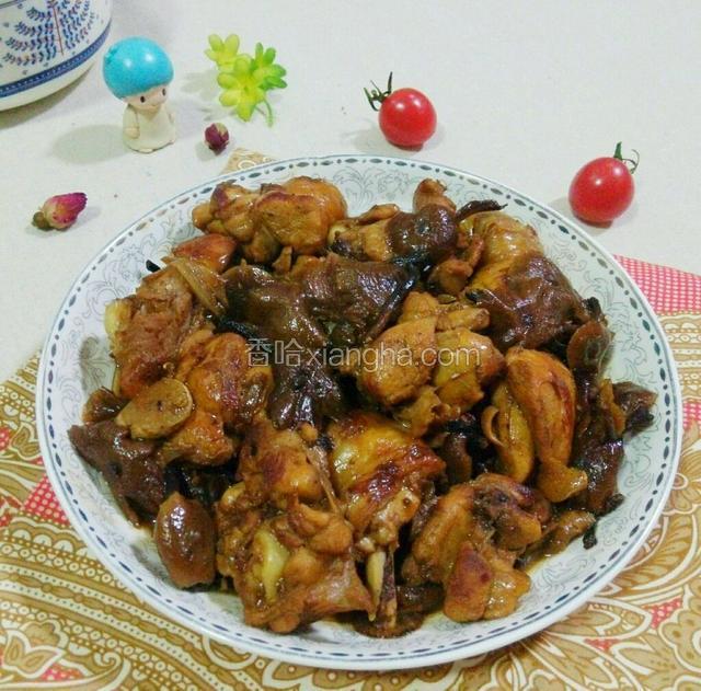 榛蘑炖鸡腿