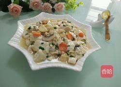 虾仁炒豆腐的做法图解9