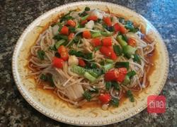 凉拌金针菇的做法图解7