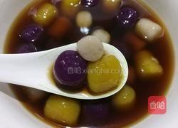 三色芋圆的做法图解12