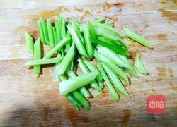 香芹炒豆干的做法图解3