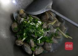 葱爆花蛤的做法图解6