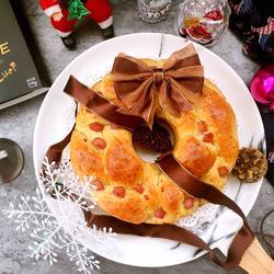 珍妮珍馐圣诞花环面包的做法[图]